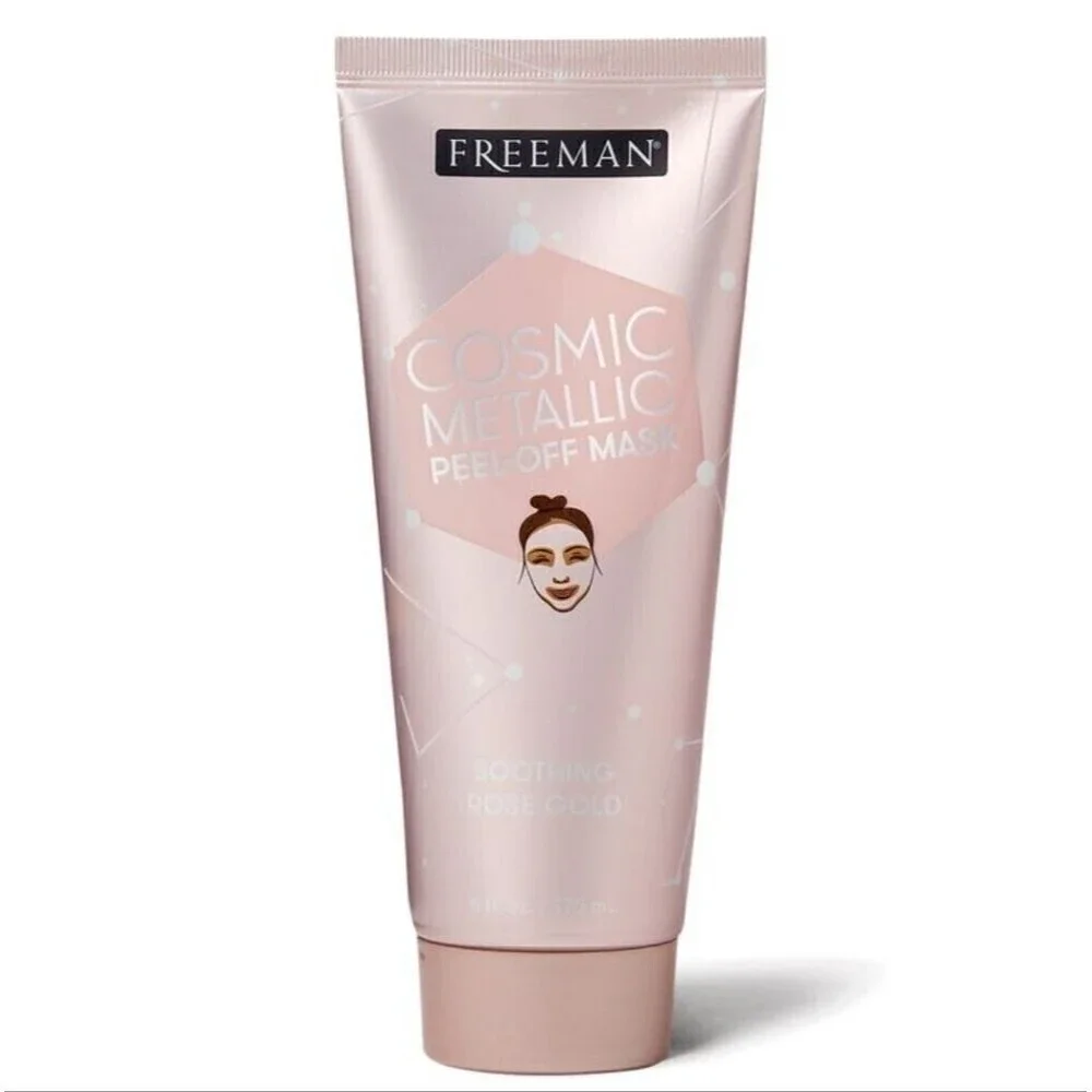 Freeman Rose Gold Metallic Peel off Brightening face Mask Nwt